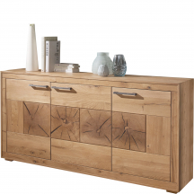 Komoda I drewniana z dzikiego dębu WZ-0315-0611 WZ-0315 DĄB Podstawowe