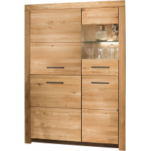 Kredens II drewniany z dębu olejowanego Prawy WZ-0169-0411 WZ-0169 Podstawowe (2)