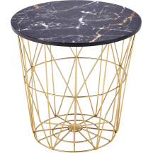 HARISSA G Halmar Ława Czarny Marmur Podstawowe