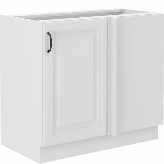 Szafka dolna stojąca narożna 1 drzwi 105 ND 1F STILO BIAŁY MAT Podstawowe (1)