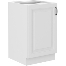 Szafka pod zlewozmywak 1 drzwi 50ZL 1F STILO BIAŁY MAT Podstawowe (1)