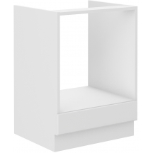 Szafka dolna stojąca pod zabudowę piekarnika 60 D GAZ STILO BIAŁY MAT Podstawowe (1)