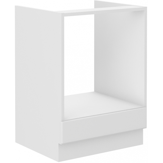 Szafka dolna stojąca pod zabudowę piekarnika 60 D GAZ STILO BIAŁY MAT Podstawowe (1)