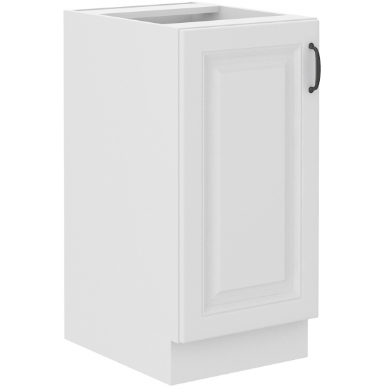 Szafka dolna stojąca 1 drzwi 40 D 1F STILO BIAŁY MAT Podstawowe (1)