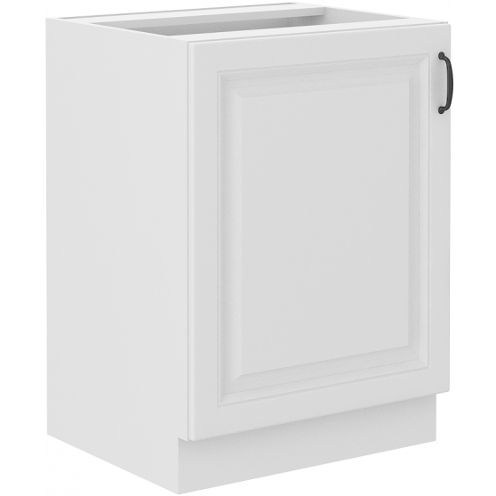 Szafka dolna stojąca 1 drzwi 60 D 1F STILO BIAŁY MAT Podstawowe (1)