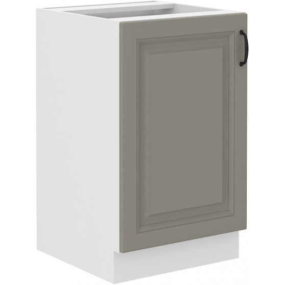 Szafka pod zlewozmywak 1 drzwi 50ZL 1F STILO CLAY GREY Podstawowe (1)