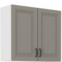 Szafka górna wisząca 2 drzwi 80 G-72 2F STILO CLAY GREY Podstawowe (1)