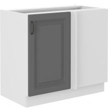 Szafka dolna stojąca narożna 1 drzwi 105 ND 1F STILO DUST GREY Podstawowe (1)