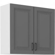 Szafka górna wisząca 2 drzwi 80 G-72 2F STILO DUST GREY Podstawowe (1)