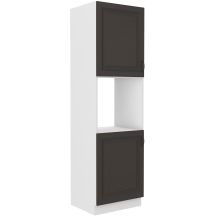 Szafka dolna wysoka słupek pod zabudowę piekarnika 60 DP-210 2F STILO GRAFIT MAT Podstawowe (1)