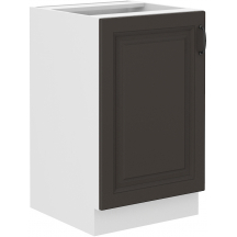 Szafka pod zlewozmywak 1 drzwi 50ZL 1F STILO GRAFIT MAT Podstawowe (1)