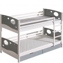 Łóżko piętrowe KEVIN Podstawowe