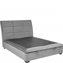 CONTINENTAL 2 łóżko 160 - popiel tap. Monolith 85 Halmar Podstawowe