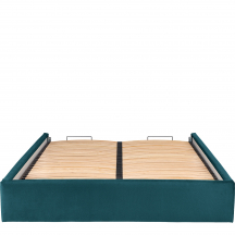 MODULO korpus łóżko 160 - ciemny zielony tap. Monolith 37 MODULO Podstawowe