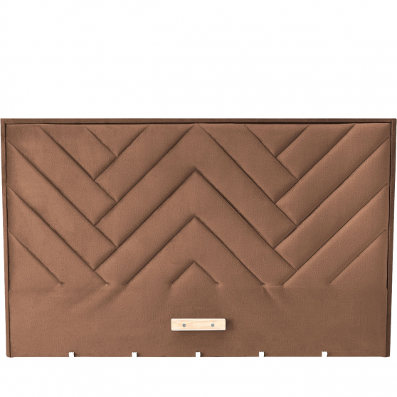 MODULO W1 łóżko 160 - wezgłowie beżowy tap. Monolith 09 MODULO Podstawowe