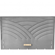 MODULO W3 łóżko 160 - wezgłowie popiel tap. Monolith 85 MODULO Podstawowe