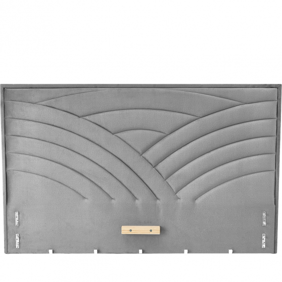 MODULO W3 łóżko 160 - wezgłowie popiel tap. Monolith 85 MODULO Podstawowe