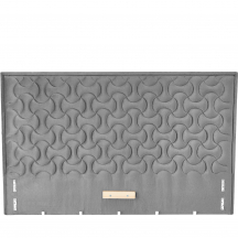 MODULO W2 łóżko 160 - wezgłowie popiel tap. Monolith 85 MODULO Podstawowe