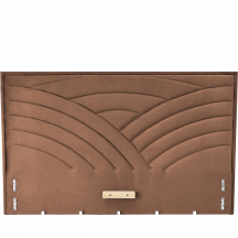 MODULO W3 łóżko 160 - wezgłowie beżowy tap. Monolith 09 MODULO Podstawowe