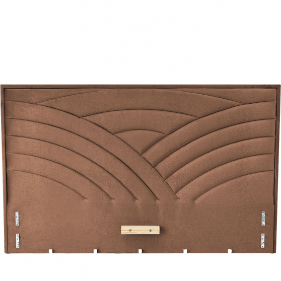 MODULO W3 łóżko 160 - wezgłowie beżowy tap. Monolith 09 MODULO Podstawowe