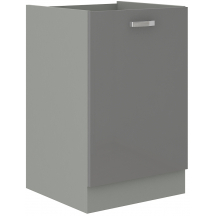 Szafka dolna stojąca 1 drzwi 40 D 1F GREY Podstawowe