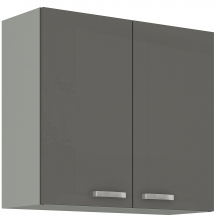 Szafka górna wisząca 2 drzwi 80 G-72 2F GREY Podstawowe