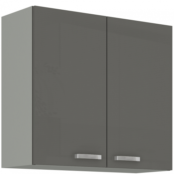 Szafka górna wisząca 2 drzwi 80 G-72 2F GREY Podstawowe