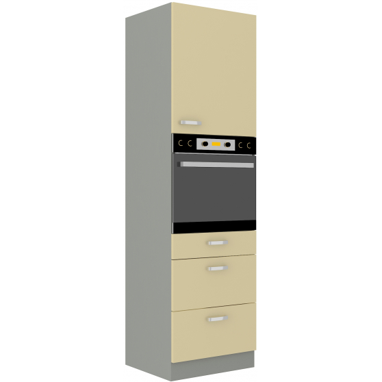 Szafka dolna wysoka słupek pod zabudowę piekarnika 60 DPS-210 3S 1F KARMEN Podstawowe