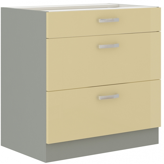 Szafka dolna stojąca 3 szuflady 80D 3S KARMEN Podstawowe