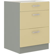 Szafka dolna stojąca 3 szuflady 60D 3S KARMEN Podstawowe