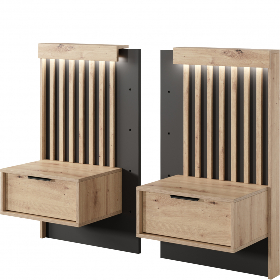 Komplet szafek nocnych TALLY SYPIALNIA Podstawowe