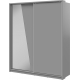 Kolor: Szafa przesuwna 180 z lustrem AR-25 ARTI Podstawowe (1)