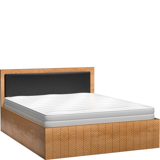 Łóżko 160 x 200 ze stelażem i pojemnikiem F-12 FONTI Podstawowe