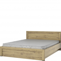 Łóżko 160 x 200 ze stelażem i pojemnikiem SAPORI Podstawowe