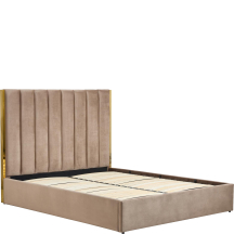 PALAZZO łóżko 160 Halmar beżowy / złoty Podstawowe