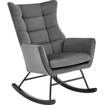 Fotel bujany BAZALTO Popiel Podstawowe