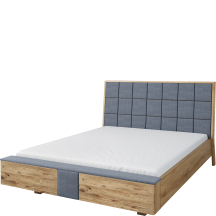 Łóżko 160 x 200 zagłówek wysoki ETNA Podstawowe