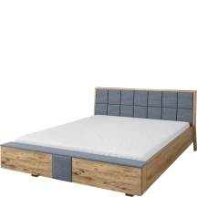 Łóżko 160 x 200 zagłówek niski ETNA Podstawowe