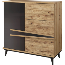 Komoda 2D1SZ Prawa ETNA Podstawowe