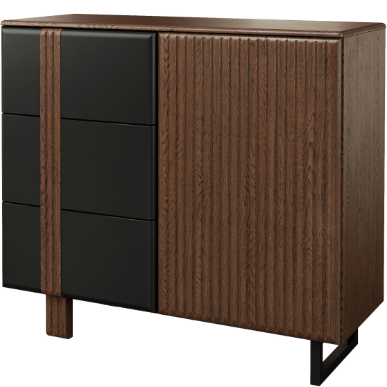 Komoda 2D wysoka Lewa ISLA Podstawowe