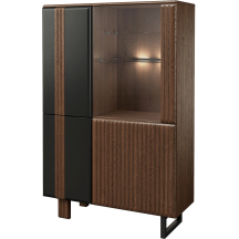 Szafka z barkiem 1DS3D z oświetleniem Lewa ISLA Podstawowe