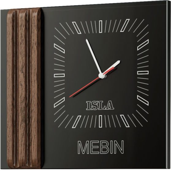 Zegar pojedynczy ISLA Podstawowe