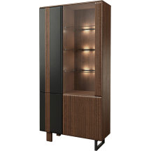 Witryna podwójna 1DS3D z oświetleniem Lewa ISLA Podstawowe