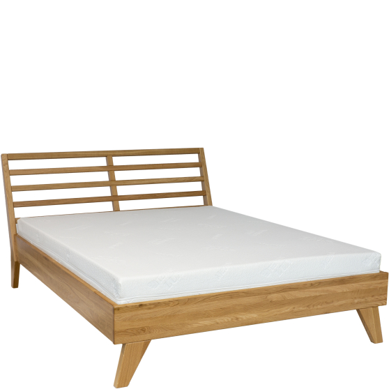 Łóżko drewniane dębowe 180 x 200 LK301 Podstawowe