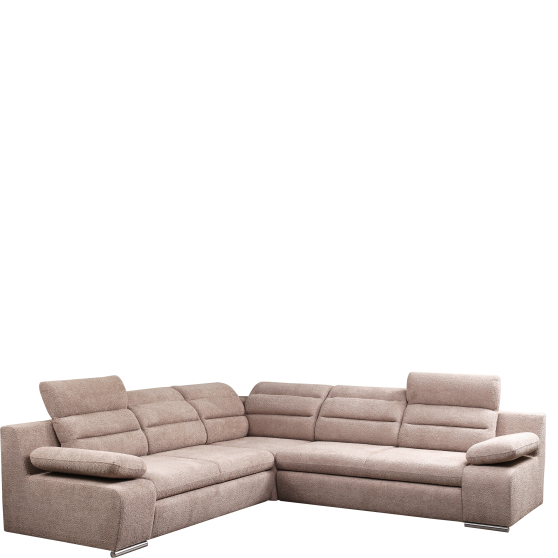 Narożnik z funkcją spania i pojemnikiem GRECO I Lewy Podstawowe (1)