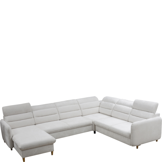 Narożnik z funkcją spania i pojemnikiem SAMOS II Prawy Podstawowe