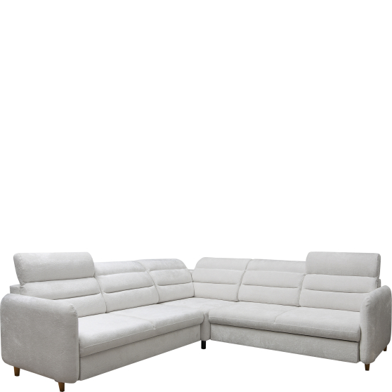 Narożnik z funkcją spania i pojemnikiem SAMOS I Prawy Podstawowe