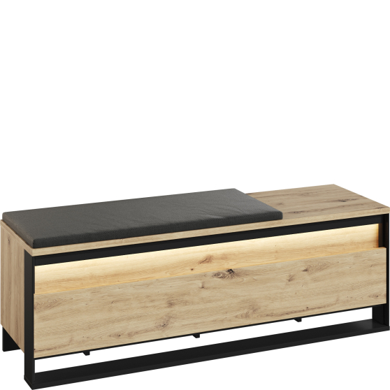 Ławka 135 z oświetleniem QG-04 QUANT Podstawowe