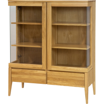 Kredens drewniany dębowy KW336 RETRO DĄB Podstawowe (1)