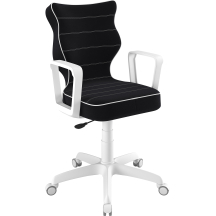 Fotel obrotowy młodzieżowy NORM BIAŁY Podstawowe (1)